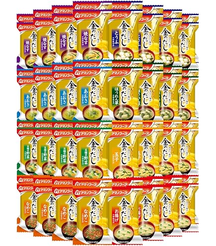 Amazon | アマノフーズ フリーズドライ 味噌汁 スープ 60食 詰め合わせ